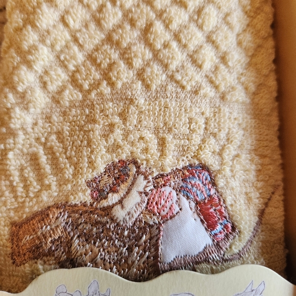 VTG NIB Brambly Hedge Hand Towel Set *Rare* - Picture 7 of 8